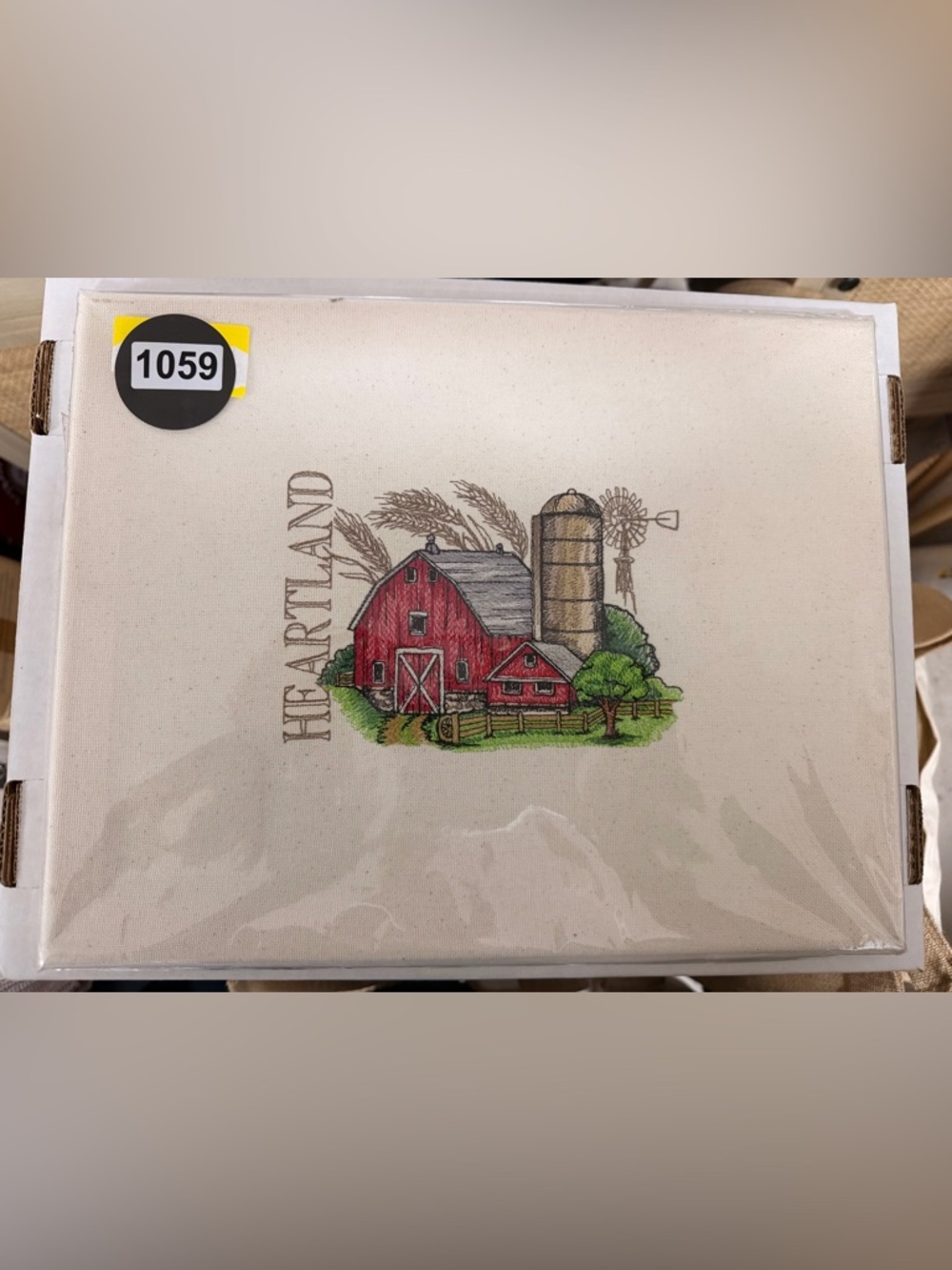 Heartland Red Barn Canvas Art
